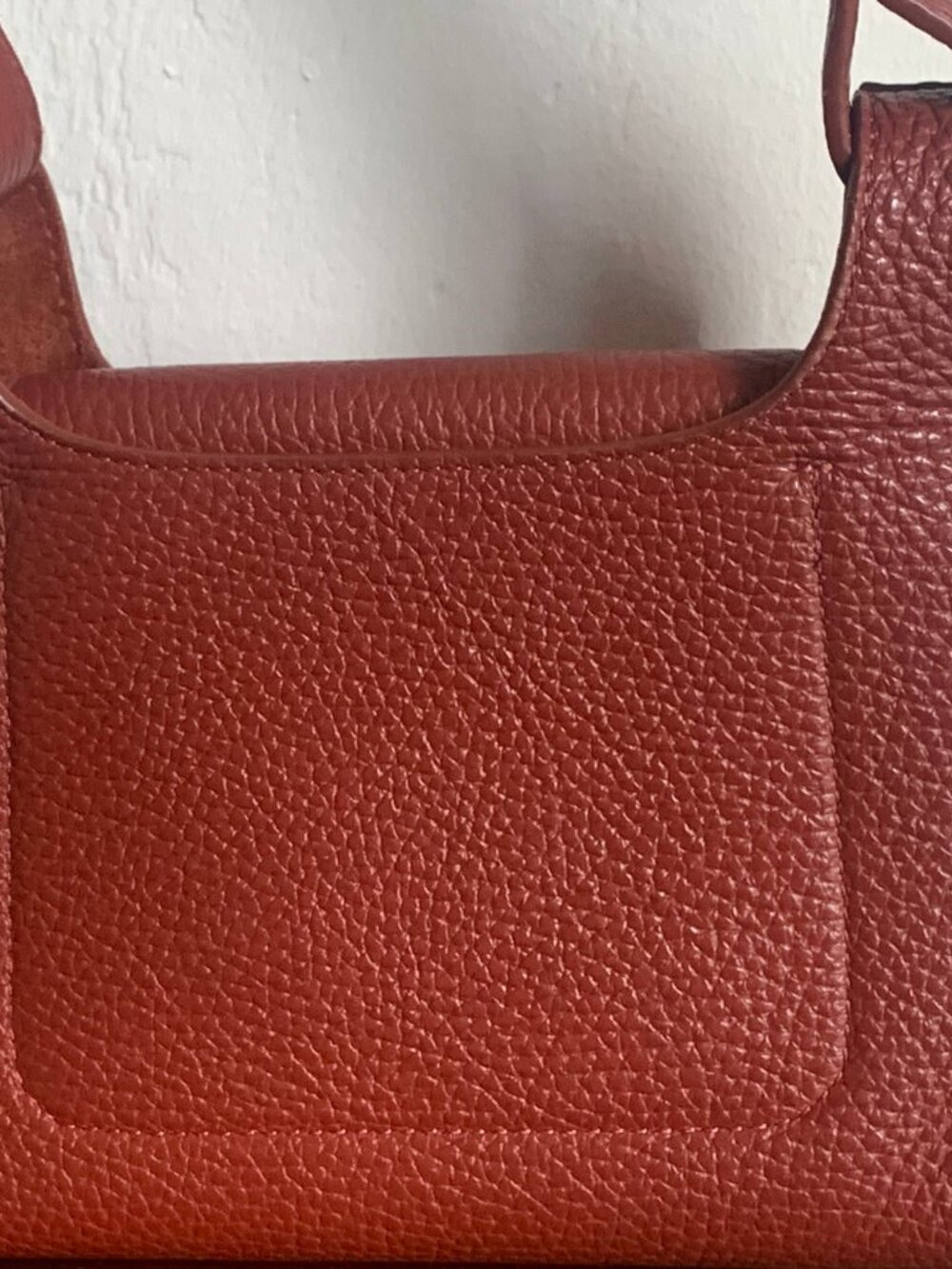 Cuyana Mini Double Loop Bag (Rust) - Picture 5 of 7